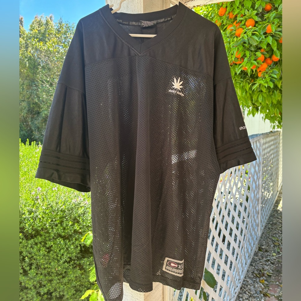Colosseum Athletics XXL black Jersey w/ Stanky Danky embroidered